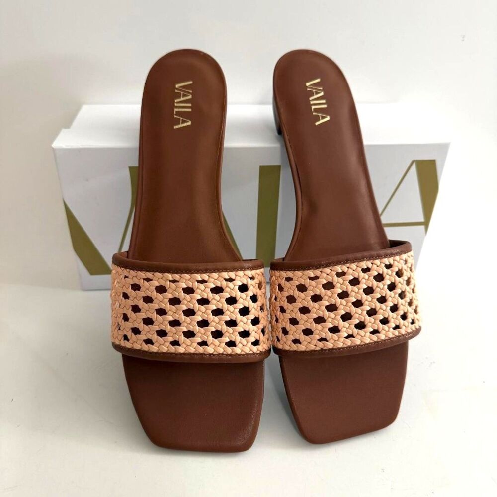 VAILA Daniella Flat Slide Sandals, NEW! Size 13